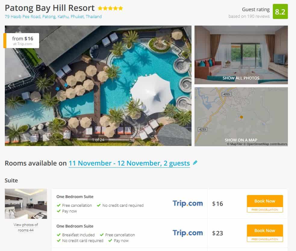 Phuket Hotel Deal