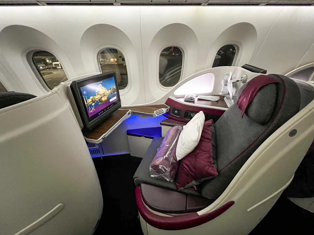 Qatar Airways' First Class and Business Class Experience 4 Qatar Airways