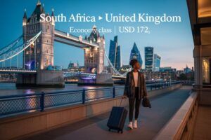 to UK