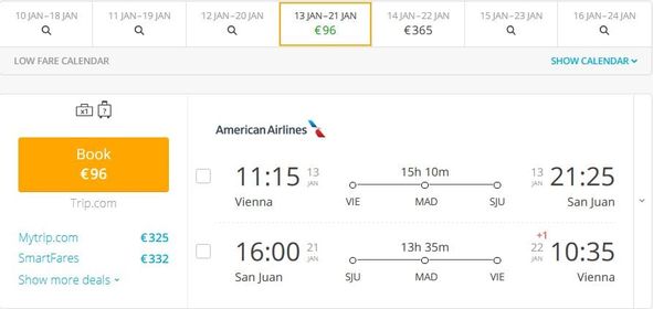 HOT: Super cheap flights from Vienna, Austria to San Juan, Puerto Rico for only €96 (round-trip) EXPIRED 1 Vienna San Juan 96943989 n