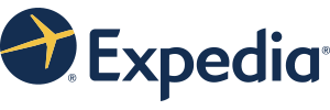 Start 3 Expedia logo - Flights, hotels, and travel booking services