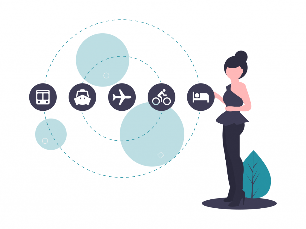 How it works? 1 undraw travel plans li01
